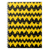 Charlie Brown Zig Zag Pattern Notitieboek (Voorkant)