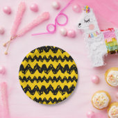 Charlie Brown Zig Zag Pattern Papieren Bordje (Feest)