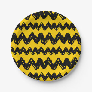 Charlie Brown Zig Zag Pattern Papieren Bordje
