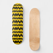Charlie Brown Zig Zag Pattern Persoonlijk Skateboard (Voorkant)