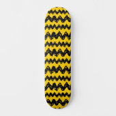 Charlie Brown Zig Zag Pattern Persoonlijk Skateboard (Voorkant)