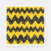 Charlie Brown Zig Zag Pattern Servet (Voorkant)