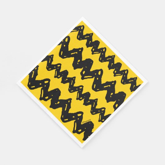 Charlie Brown Zig Zag Pattern Servet (Hoek)