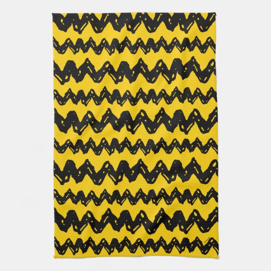 Charlie Brown Zig Zag Pattern Theedoek (Verticaal)