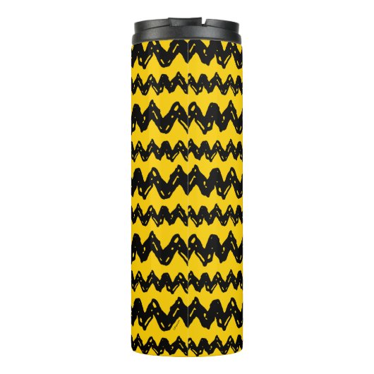 Charlie Brown Zig Zag Pattern Thermosbeker (Achterkant)