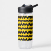 Charlie Brown Zig Zag Pattern Waterfles (Links)