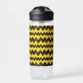 Charlie Brown Zig Zag Pattern Waterfles (Voorkant)