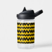 Charlie Brown Zig Zag Pattern Waterfles (Links)