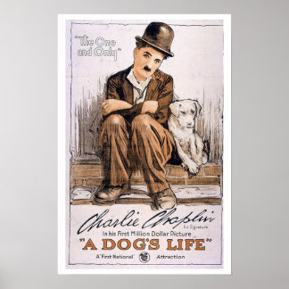 Charlie Chaplin, Copy of 1918 Theatrical  Poster