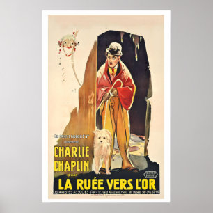 Charlie Chaplin De Goudkoorts The Gold Rush Poster