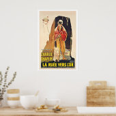 Charlie Chaplin De Goudkoorts The Gold Rush Poster (Keuken)