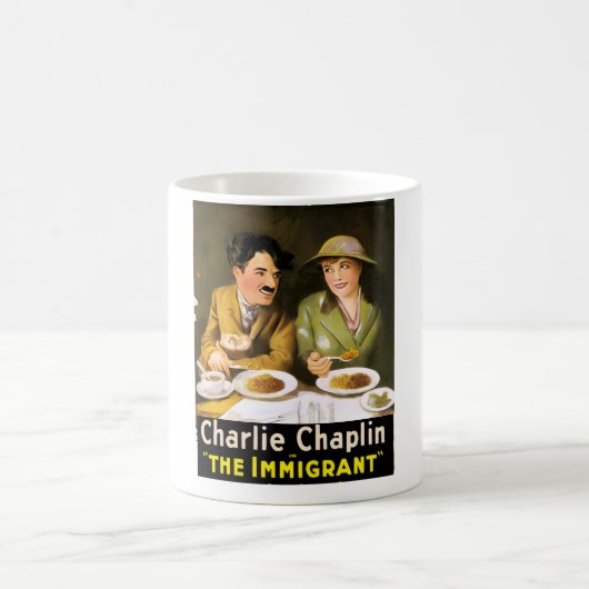 Charlie Chaplin / De Mok van de koffie voor immigr (Center)