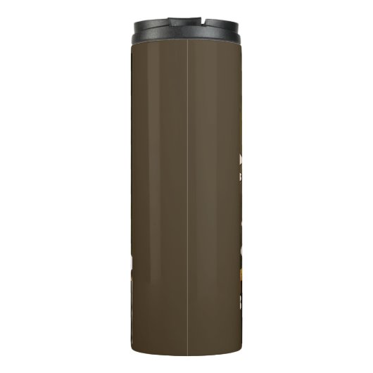 Charlie Chaplin, de thermische tuimelaar van immig Thermosbeker (Achterkant)