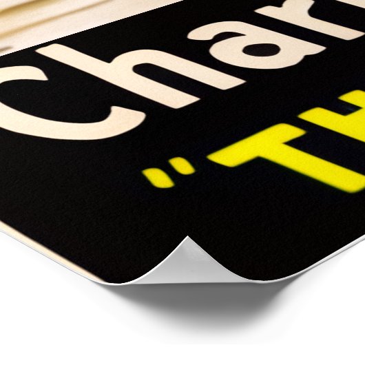 Charlie Chaplin / Het Poster van immigranten (Hoek)