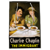 Charlie Chaplin/The Immigrant Gift Bag Medium Cadeauzakje (Voorkant)