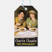 Charlie Chaplin/The Immigrant Gift Tag Cadeaulabel (Voorkant)
