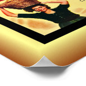 Charlie Chaplin's ~ De Grote Dictator 1940 ~ Poster (Hoek)