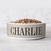 Charlie Classic Naam Monogram | Beige