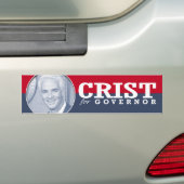 CHARLIE CRIST CAMPAIGN BUMPERSTICKER (Op auto)