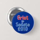 Charlie Crist for Senate 2010 Star Design Ronde Button 5,7 Cm (Voorkant /achterkant)