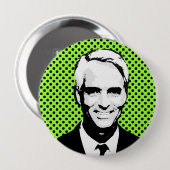 Charlie Crist Ronde Button 4,0 Cm (Voorkant /achterkant)