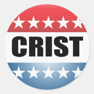 CHARLIE CRIST RONDE STICKER