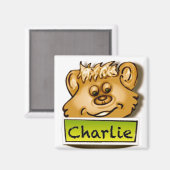 Charlie D. Dog Magneet (Voorkant / Achterkant)