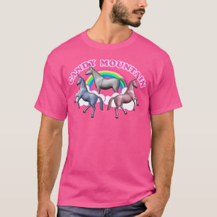 Charlie de Eenhoorn Snoep Mountain Filmkoe T-shirt