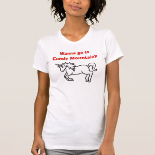 Charlie de Unicorn "Wil je naar Snoep Mountain gaa T-shirt