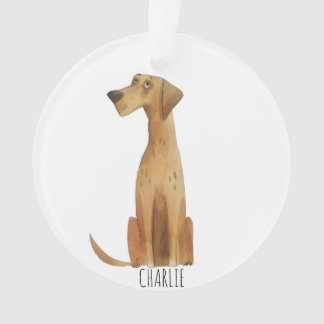 Charlie Dog Ornament