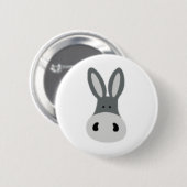 Charlie Donkey Ronde Button 5,7 Cm (Voorkant /achterkant)