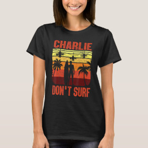 Charlie Dont Surf Militair Vietnam Oorlog T-shirt