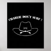 Charlie Don't Surf !  Poster (Voorkant)