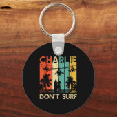 Charlie Don't Surf Shirt Military Vietnam War Acal Sleutelhanger (Voorkant)