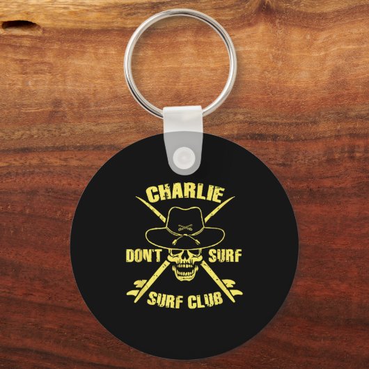 Charlie Don't Surf  Sleutelhanger (Voorkant)