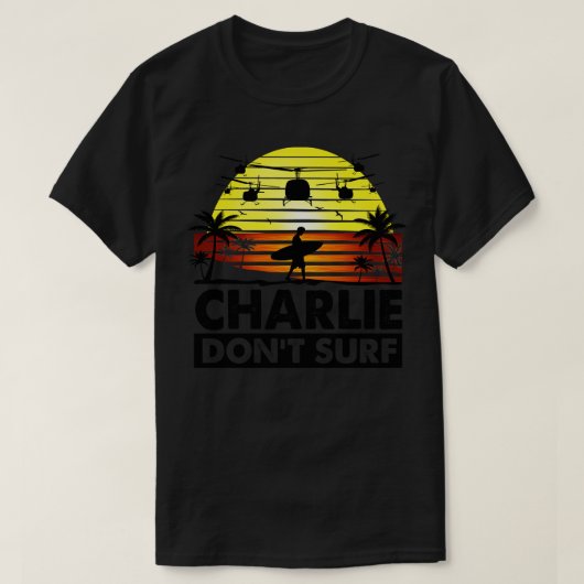 Charlie Dont Surf T-shirt (Design voorkant)