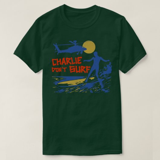 Charlie Dont Surf T-shirt (Design voorkant)