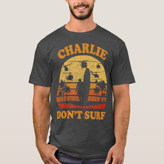Charlie Dont Surf T-shirt (Voorkant)
