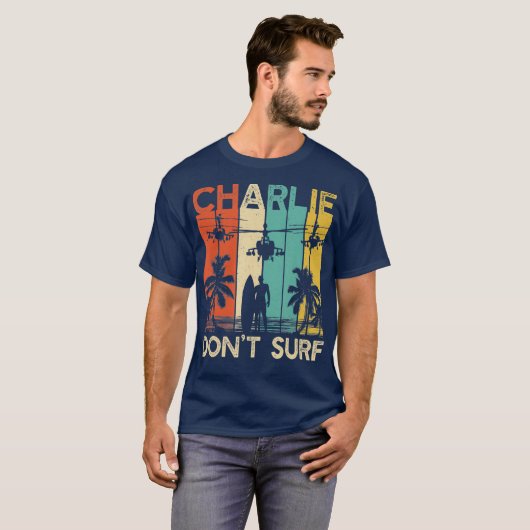 Charlie Dont Surf T-shirt (Voorkant volledig)