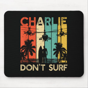 Charlie Don't Surf T-shirt Militaire Vietnamoorlog Muismat