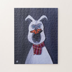 Charlie en de Monarch Schilderij door Alfred Fox Legpuzzel