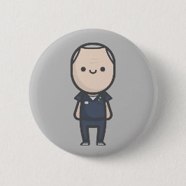 Charlie Fairhead - Casualty Ronde Button 5,7 Cm