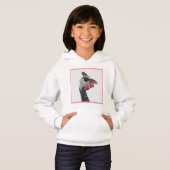 Charlie Girl's Pullover Hoodie (Voorkant volledig)