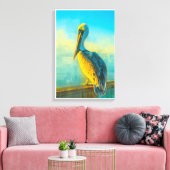 Charlie in de ochtend canvas afdruk (Insitu (Woonkamer))