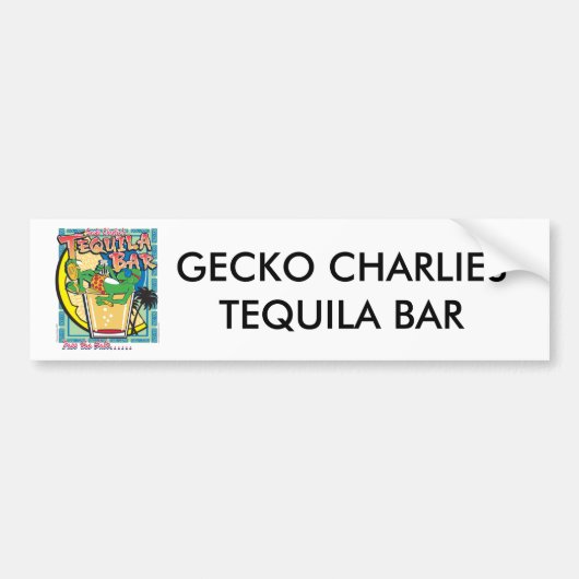 CHARLIE-in-SHOT Bumpersticker (Voorkant)