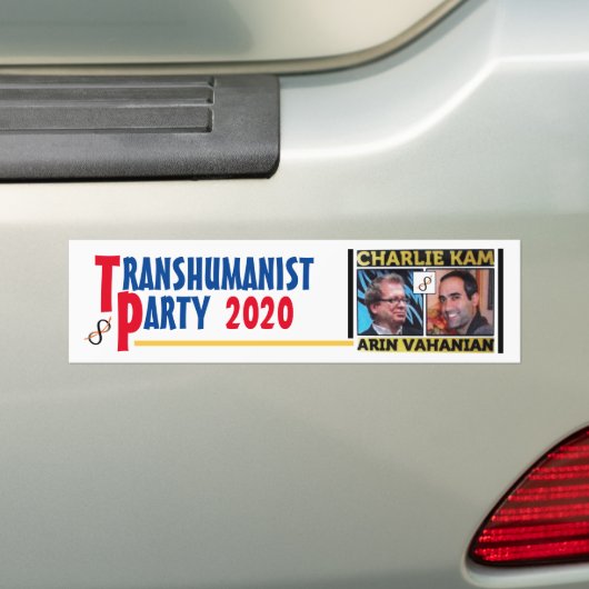 Charlie Kam/Arin Vahanian 2020 Bumpersticker (Op auto)
