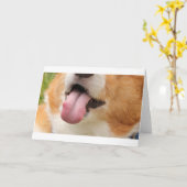 Charlie Kisses Kaart (Gele Bloem)