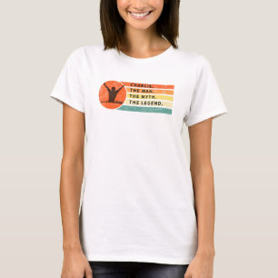 Charlie Man Myth Legend Retro  Birthday T-shirt
