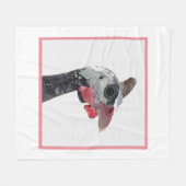 Charlie Medium Fleece Deken (Voorkant (Horizontaal))