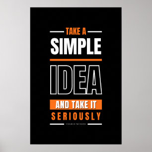 Charlie Munger citaatvariatie Poster